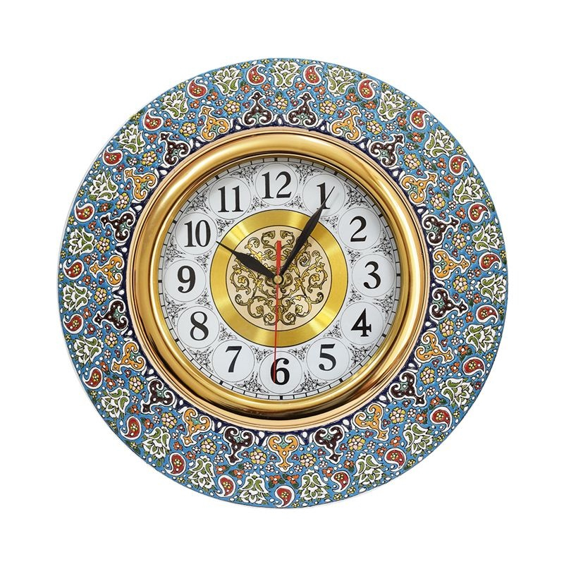 ساعت میناکاری طرح جهان کد 2043110
