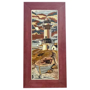 تابلو معرق کاری طرح قایق کد 66