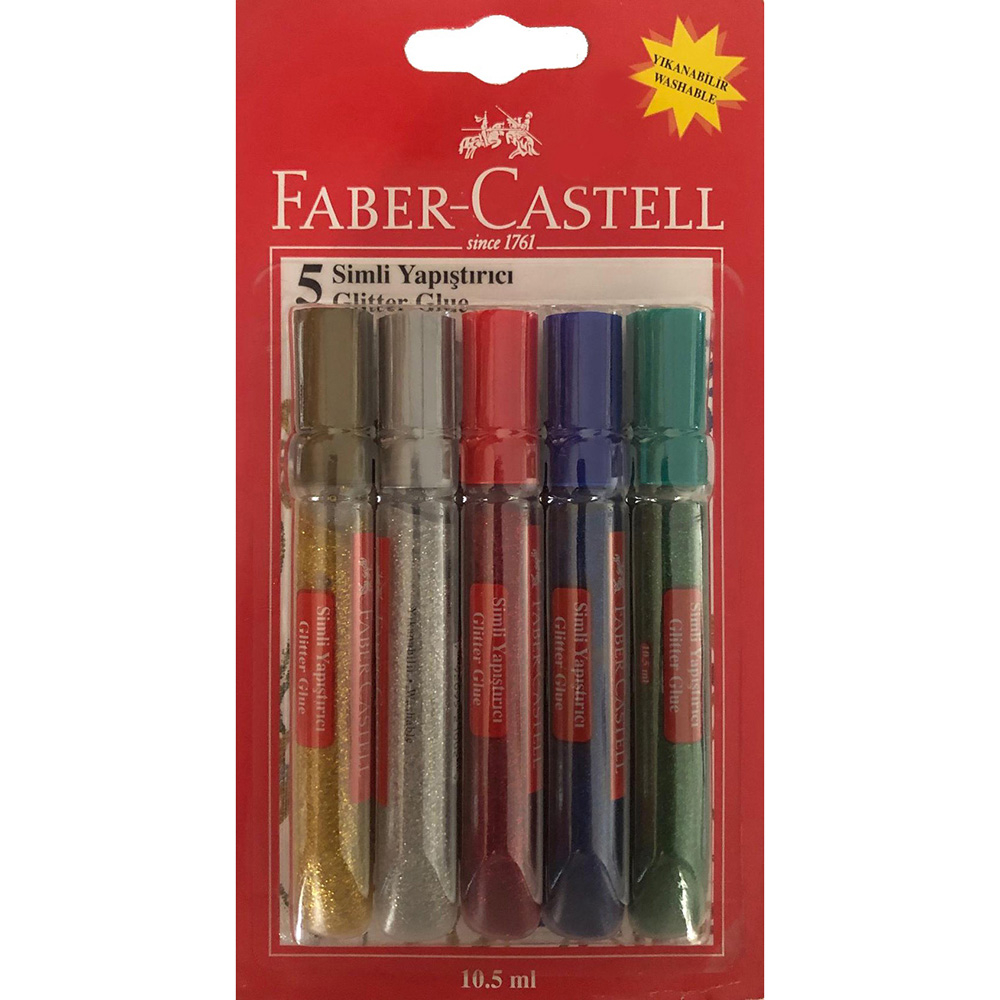 چسب اکلیلی فابر کاستل کد FW5 بسته 5 عددی 