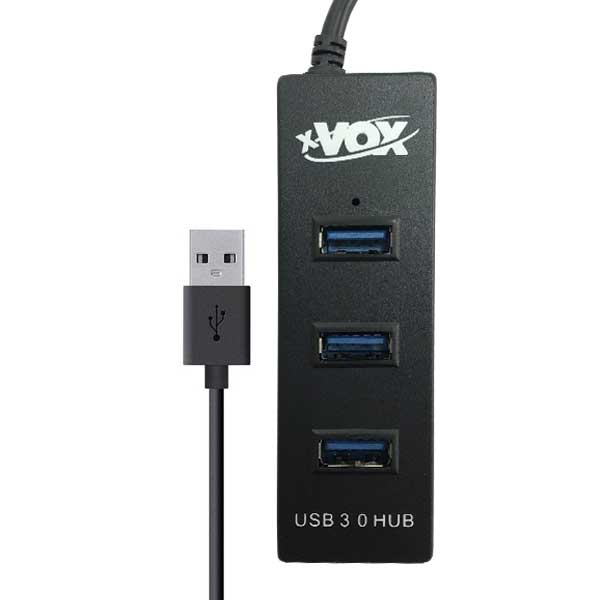 هاب 4پورت USB 3.0 ایکس ووکس مدل X801