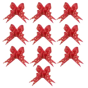 روبان تزئینی طرح قلب کد 110 بسته 10 عددی