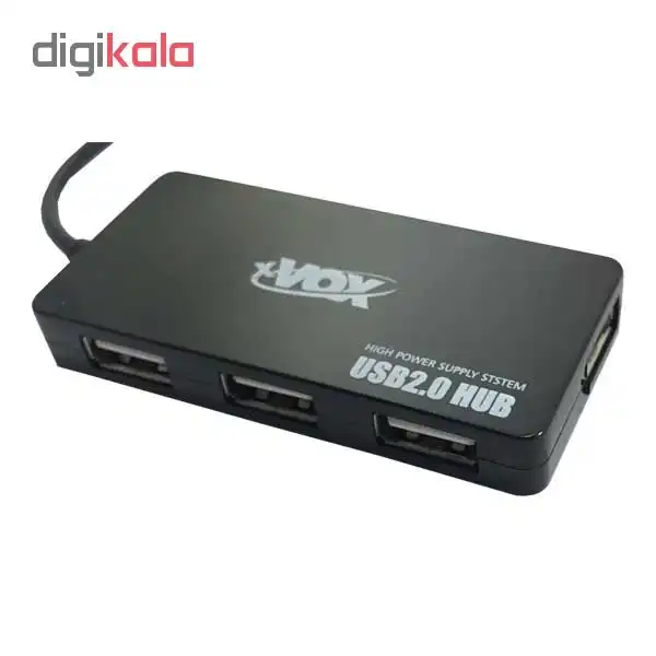هاب 4پورت USB 2.0 ایکس ووکس مدل X802