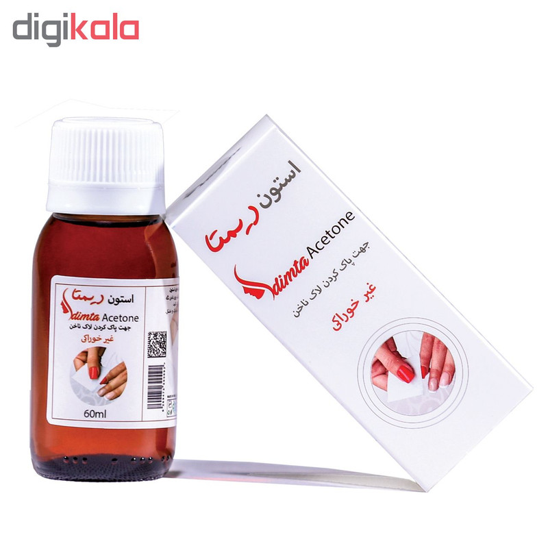 محلول لاک پاک کن دیمتا مدل D107 حجم 60 میلی لیتر