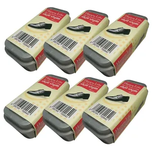 واکس کفش هپی لایف کد B-6 بسته 6 عددی