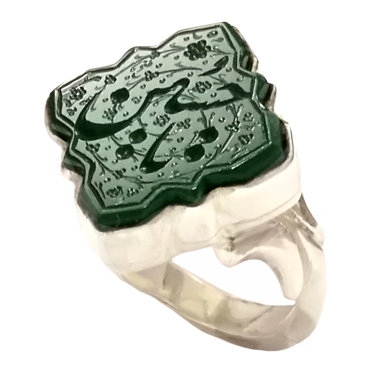 انگشتر نقره مردانه کد 138