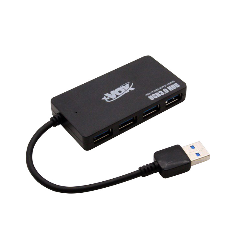 هاب 4 پورت USB3.0 ایکس ووکس مدل X802