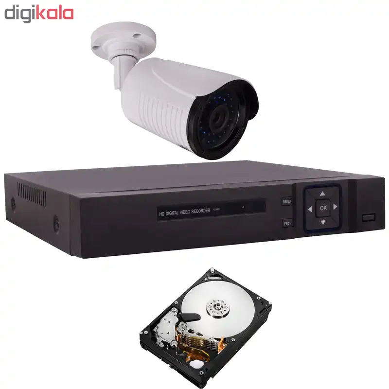 سیستم امنیتی آنالوگ مدل HDD-5004-925-AH2