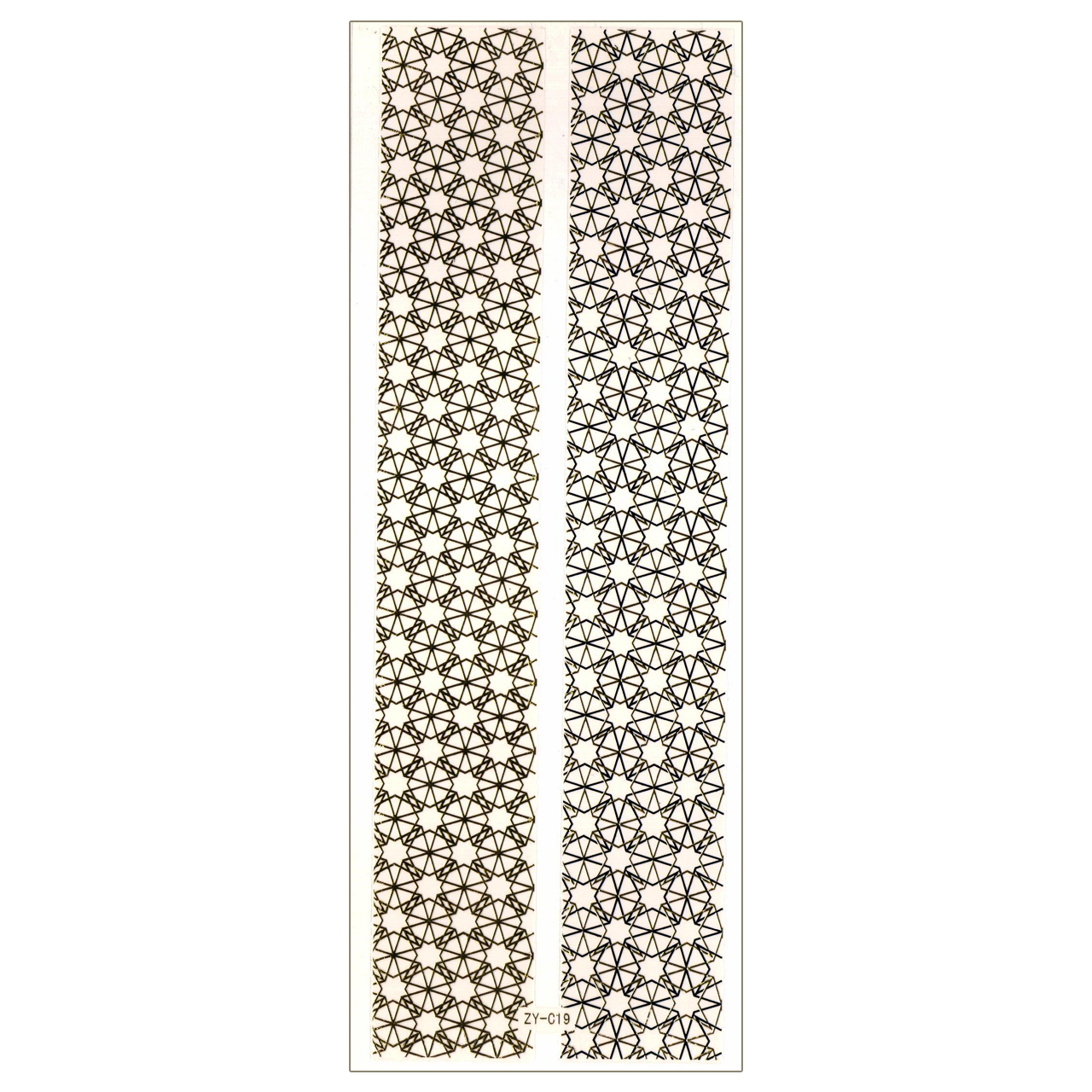 استیکر طراحی ناخن مدل ZY-C19