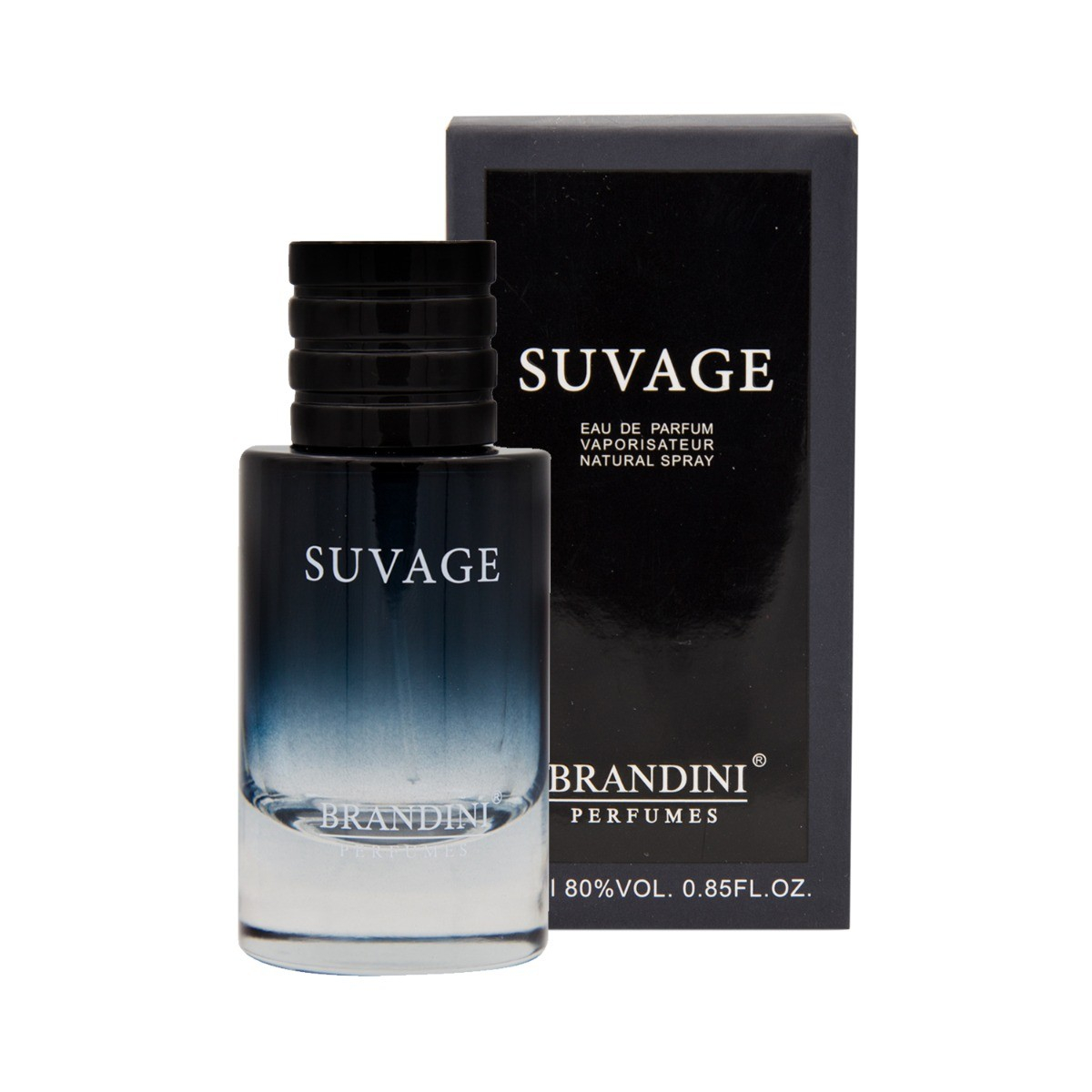 عطر جیبی مردانه برندینی مدل Suvage حجم 25 میلی لیتر