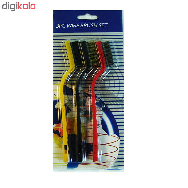 فرچه سیمی مدل F234 مجموعه 3 عددی