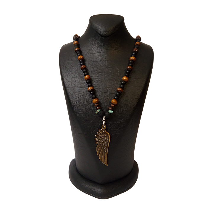 گردنبند مردانه سورئال دیزاین مدل  Flying Wing