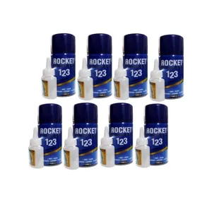 چسب 123 راکت مدل 4 ACTIVATOR حجم 100 میلی لیتر بسته 8 عددی