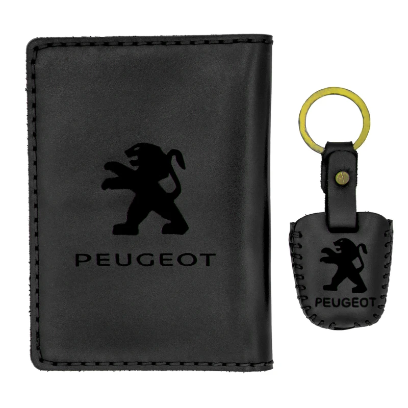 ست هدیه چرمینه اسپرت طرح پژو کد 60027-b