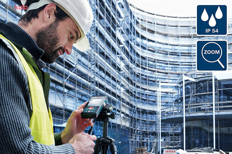 متر لیزری دوربین دار بوش مدل GLM 120 C متر لیزری دوربین دار بوش مدل GLM 120 C