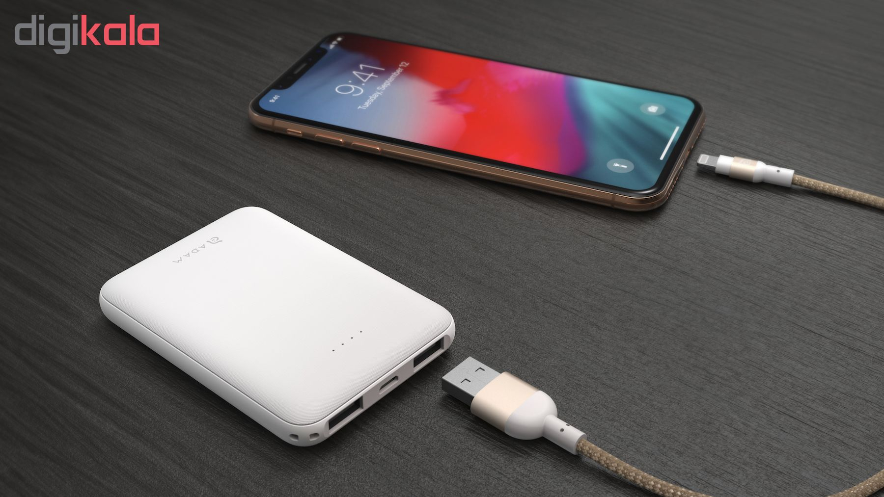 شارژر همراه آدام المنتس مدل GRAVITY mini ظرفیت 5000 میلی آمپر ساعت