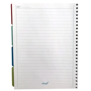 کاغذ کلاسوری کتیبه قلم کد Ar 00195 بسته 100 عددی