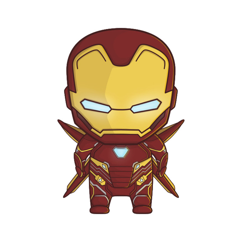 استیکر لپ تاپ طرح Iron Man Marvel کد STL1003