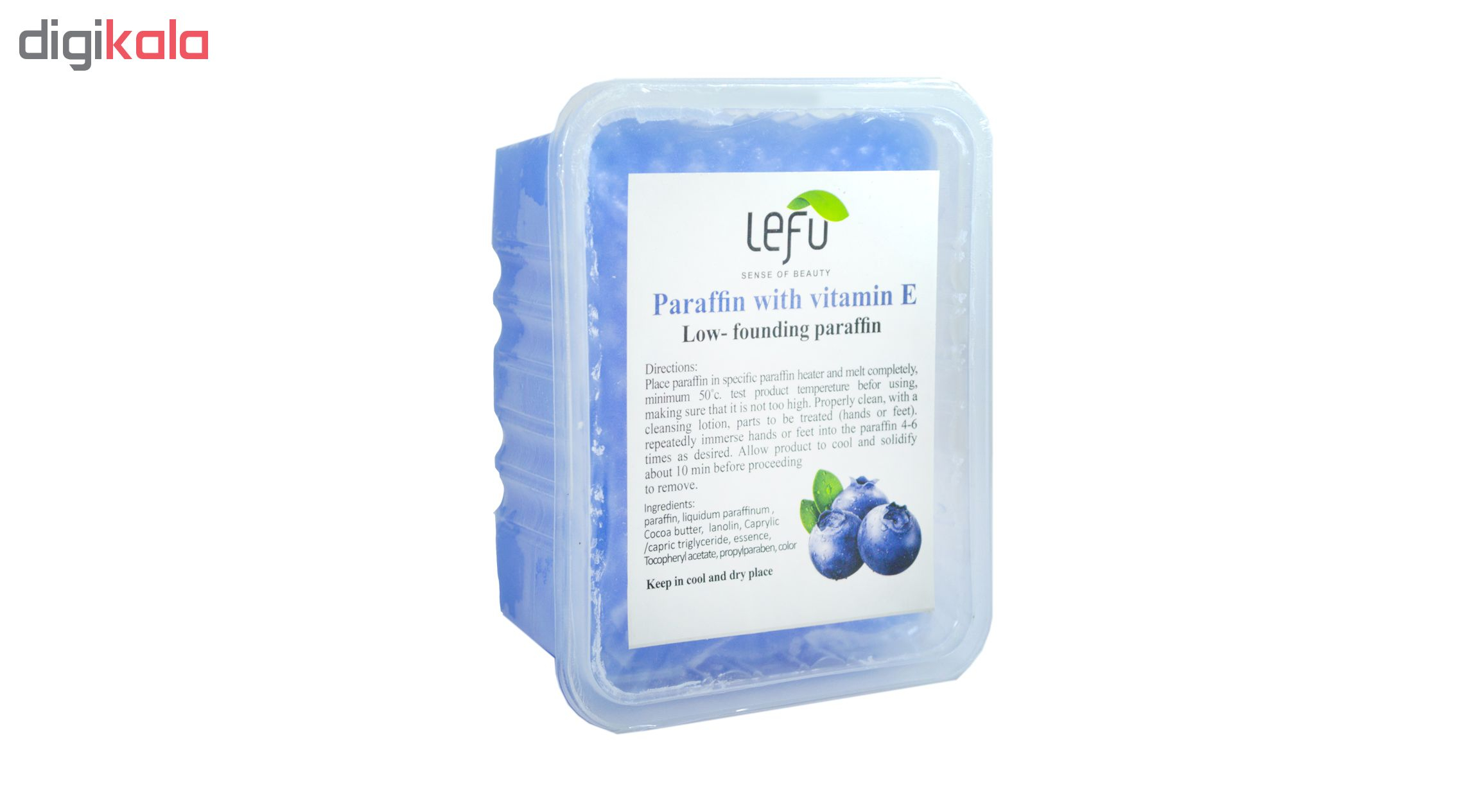 پارافین لفو مدل Blueberry حجم 500 میلی لیتر مجموعه 3 عددی