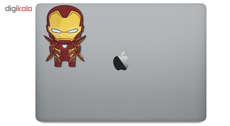 استیکر لپ تاپ طرح Iron Man Marvel کد STL1003 1
