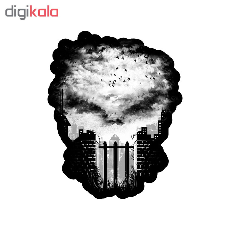 استیکر لپ تاپ طرح Punisher Marvel کد STL1011