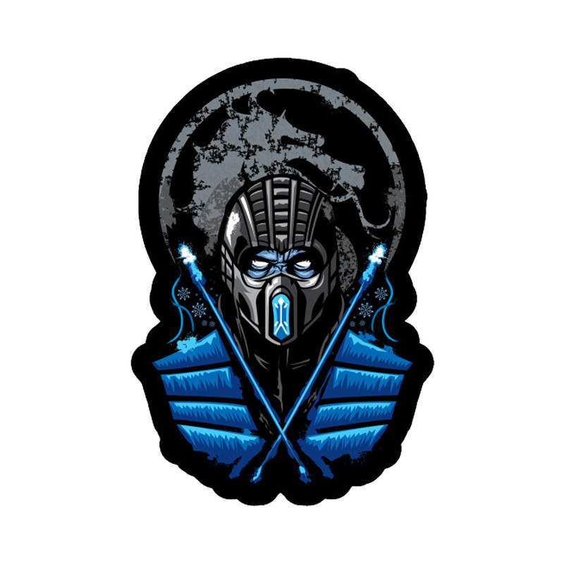 استیکر لپ تاپ طرح Sub Zero Mortal Combat کد STL1043