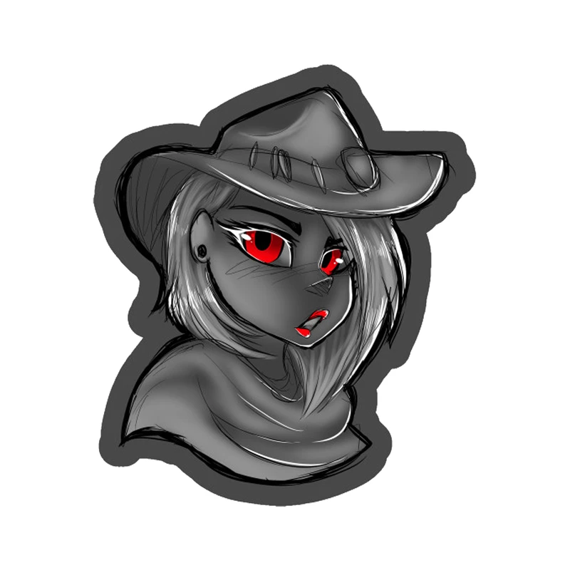 استیکر لپ تاپ طرح Girl کد STL1044