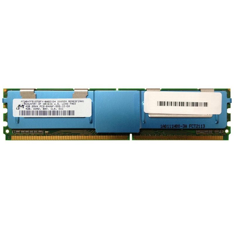 رم سرور DDR2 تک کاناله 800 مگاهرتز CL5 میکرون مدل MT36HTF51272FY-80EE1D4 ظرفیت 4 گیگابایت