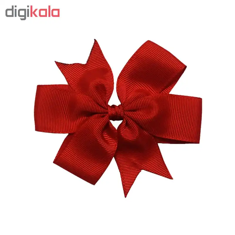 گیره مو زنانه طرح پاپیون کد 1021 بسته 2 عددی