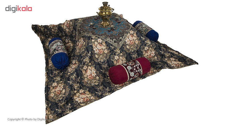 لحاف کرسی هلکو مدل meri-yalda سایز 400*400 سانتی متر