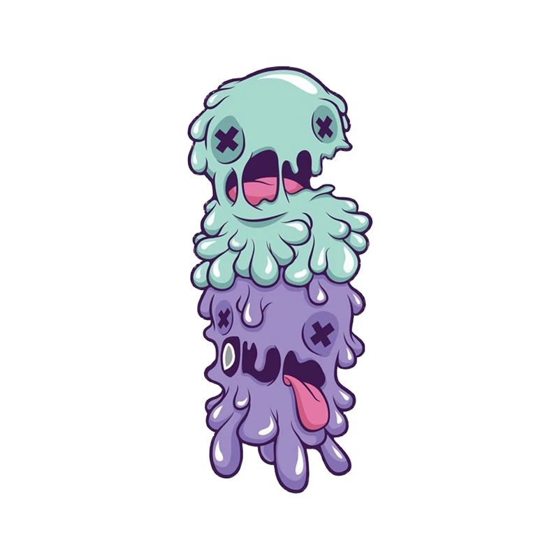 استیکر لپ تاپ طرح Monster کد STL1107