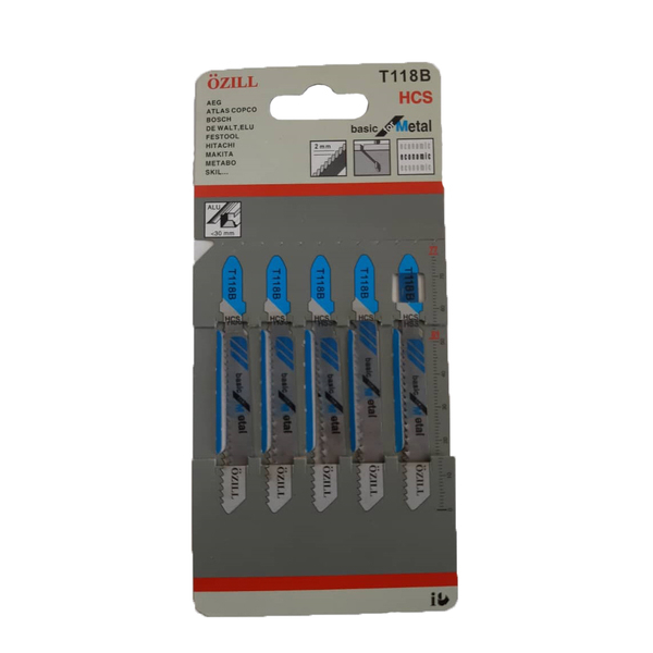 تیغ اره عمودبر آهن ازیل مدل T118B بسته 5 عددی
