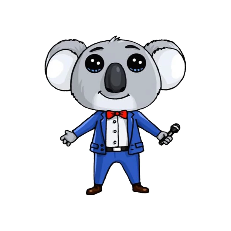 استیکر لپ تاپ طرح موش آوازه خان کد STL1160