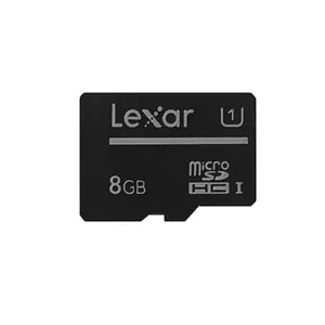 کارت حافظه‌ microSDHC لکسار مدل U1 کلاس 10 استاندارد UHS-I  سرعت 40MBps ظرفیت 8 گیگابایت