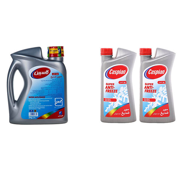 ضدیخ خودرو کاسپین مدل AM 2LS+21LS مجموعه 3 عددی