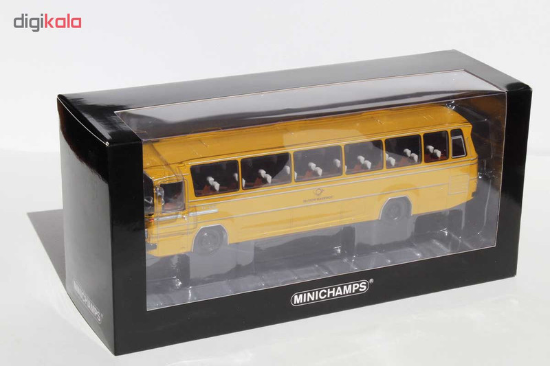 ماشین بازی مینیچمپس طرح اتوبوس بنز ۳۰۲