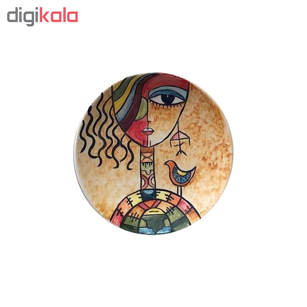 بشقاب سفالی کد D43-A مجموعه 4 عددی