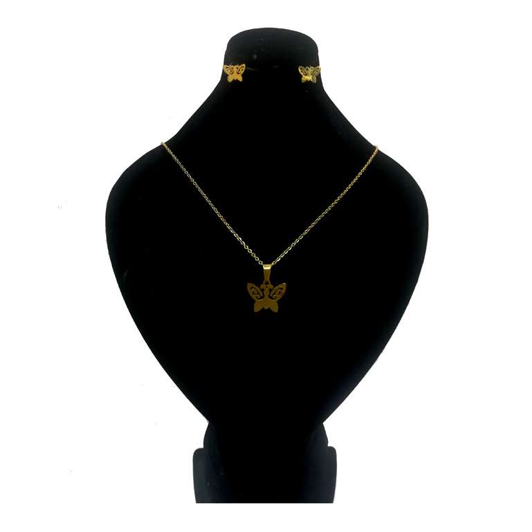 نیم ست زنانه طرح پروانه کد 1004 نیم ست زنانه طرح پروانه کد 1004