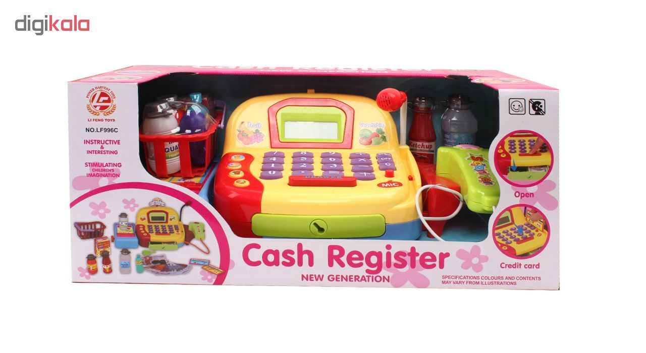صندوق فروشگاهی اسباب بازی مدل Cash Register 7179