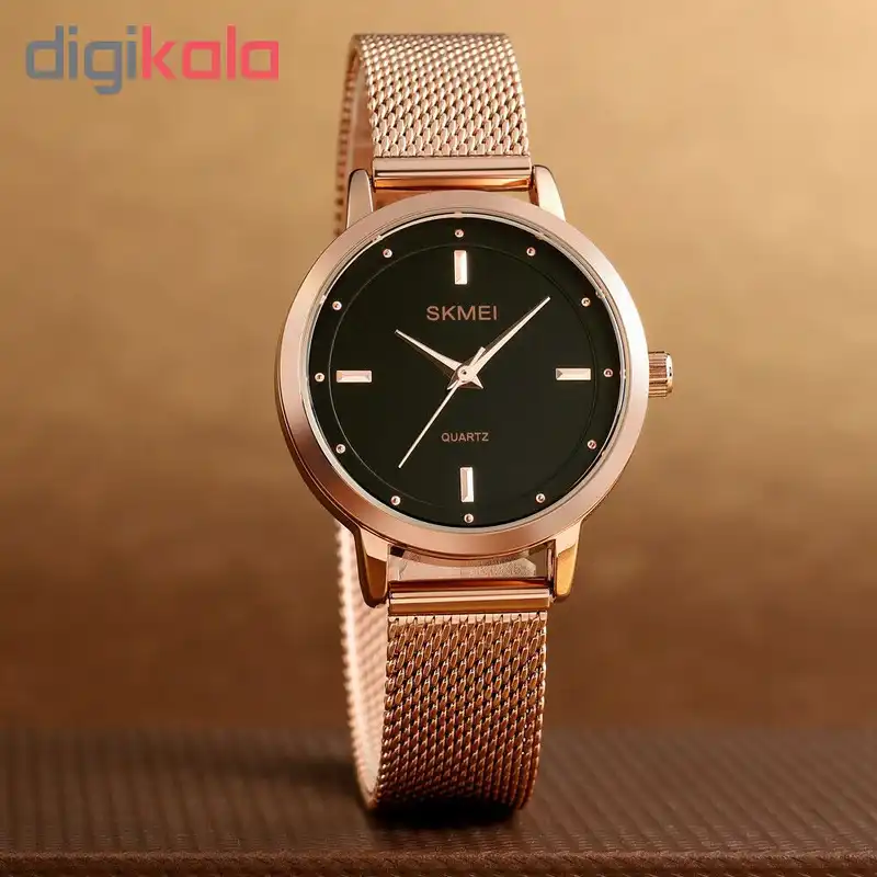 ساعت مچی عقربه ای زنانه اسکمی مدل 1528R