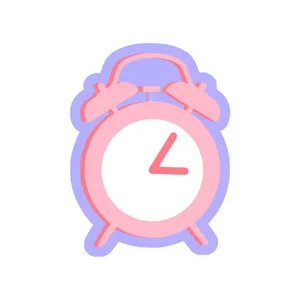 استیکر لپ تاپ طرح ساعت کد STL1264