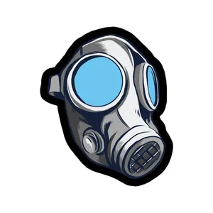 استیکر لپ تاپ طرح ماسک کد STL1267