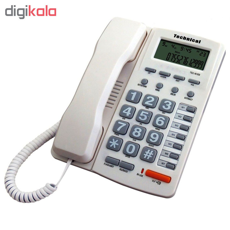 تلفن تکنیکال مدل TEC-6103