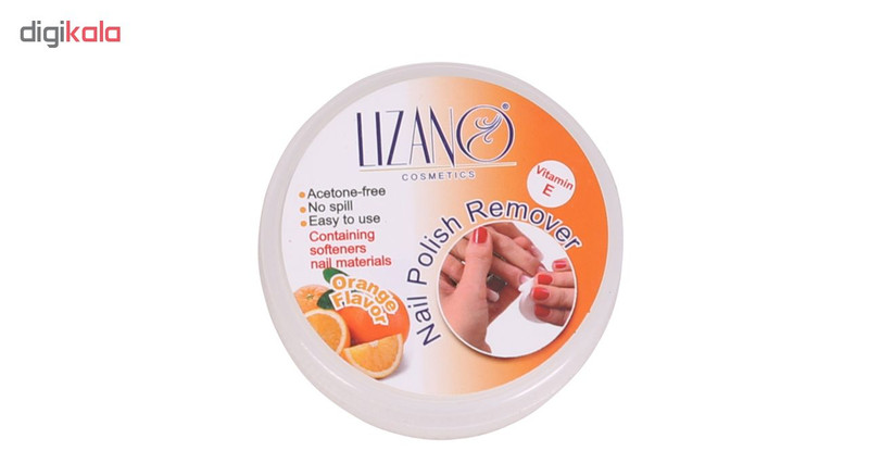 پد لاک پاک کن لیزانو مدل Orange بسته 24 عددی