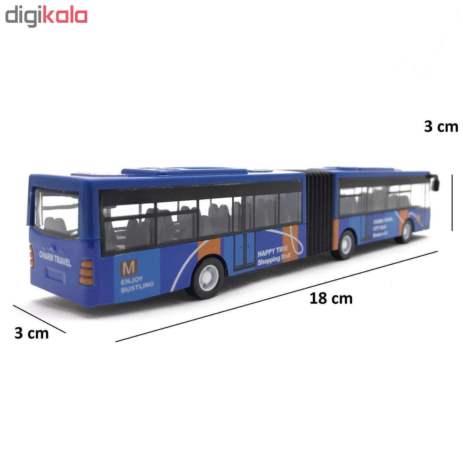 ماشین بازی طرح اتوبوس BRT کد 216