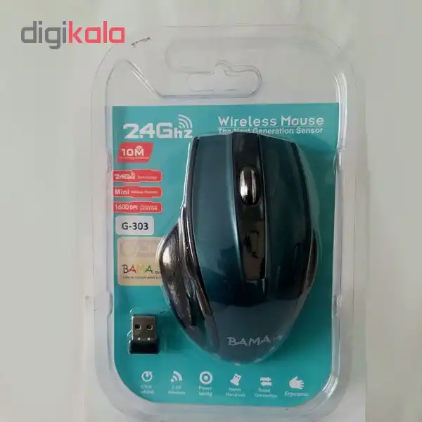 ماوس بی سیم باماتک مدل G-303