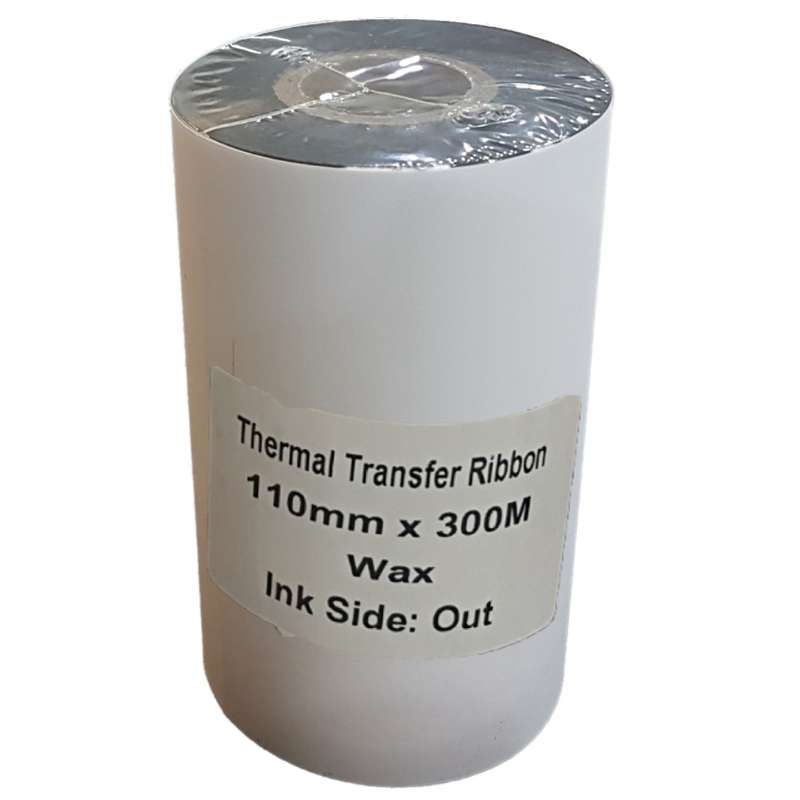 ریبون پرینتر لیبل زن مدل WAX 110mmx300m ریبون پرینتر لیبل زن مدل WAX 110mmx300m