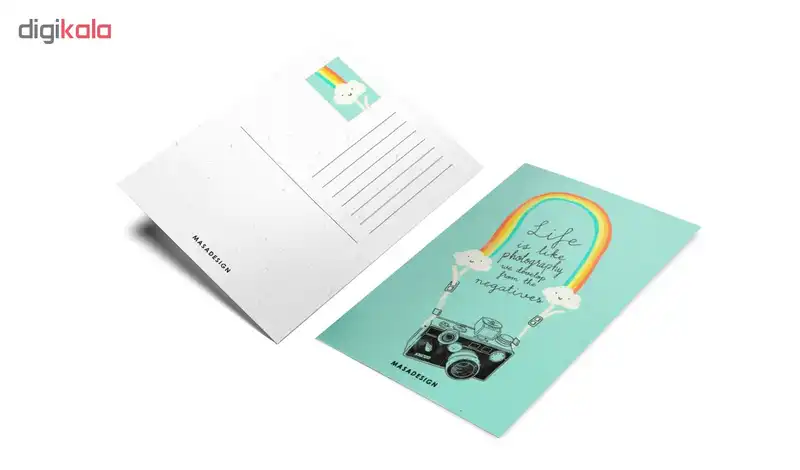 کارت پستال ماسا دیزاین طرح عکاسی کد POST161