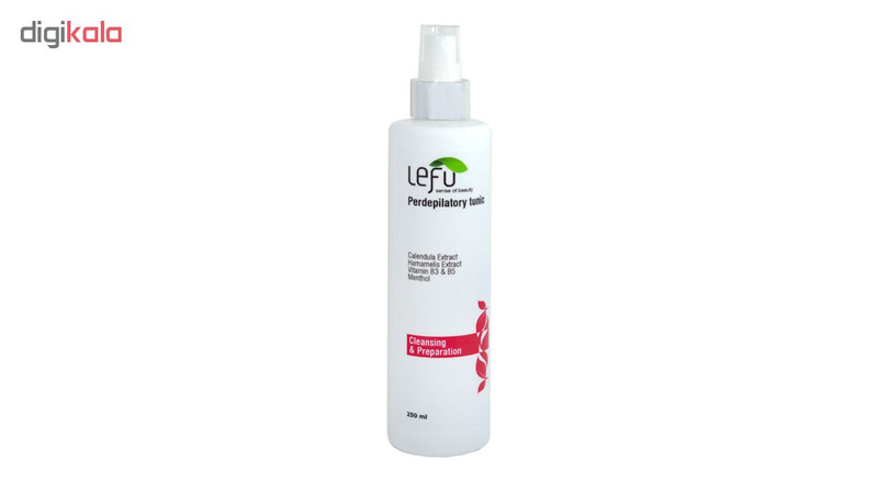 تونیک قبل از اپیلاسیون لفو مدل Perdepilatory حجم 250 میلی لیتر مجموعه 3 عددی