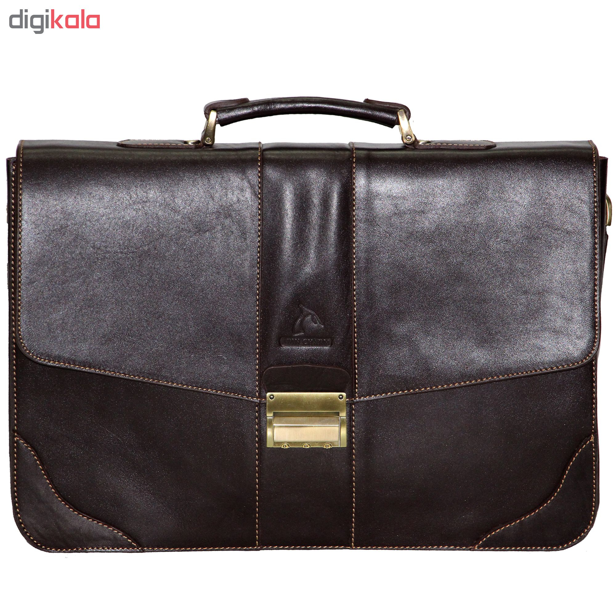 کیف اداری مردانه آدین چرم مدل DL55