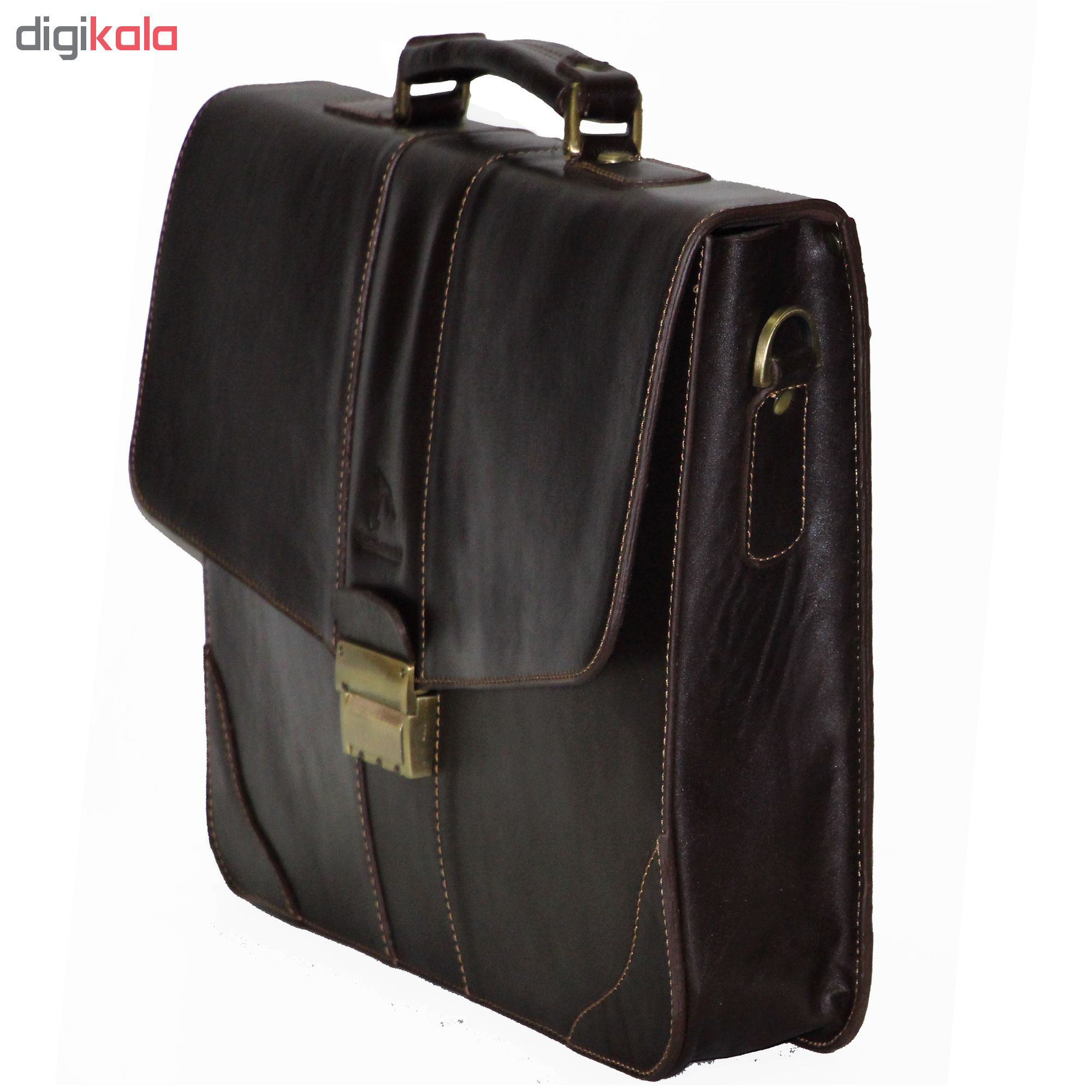 کیف اداری مردانه آدین چرم مدل DL55